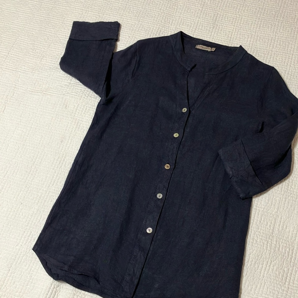 Linen Top by Lungo L’Arno
